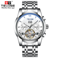 TEVISE Fashion Fashion MEN'S Watch Automatic Mechanical Watch Luminous Watch Waterproof Hot Fashion MEN'S Watch