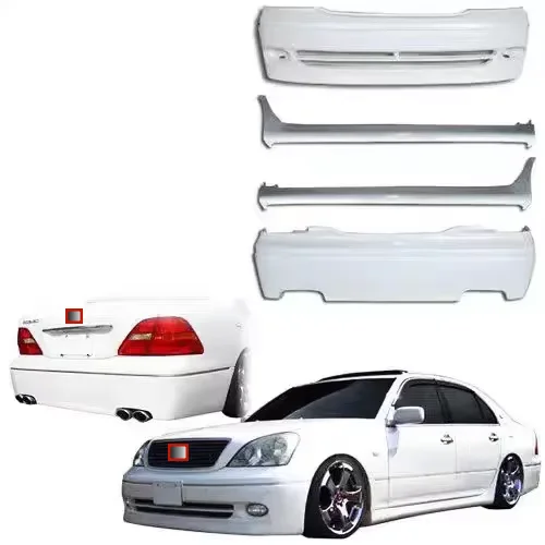 01-03 for lexus Ls  Series Ls430  Ucf30 Vip Body Kit 4pc
