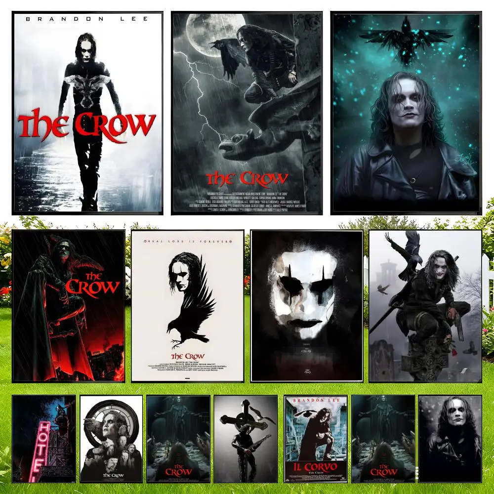 Affiche de film T-THE CROWS, facile à installer, auto-adhésive, décoration murale HD, imperméable, résistante aux déchirures, pour la maison, la chambre à coucher, cadeau parfait