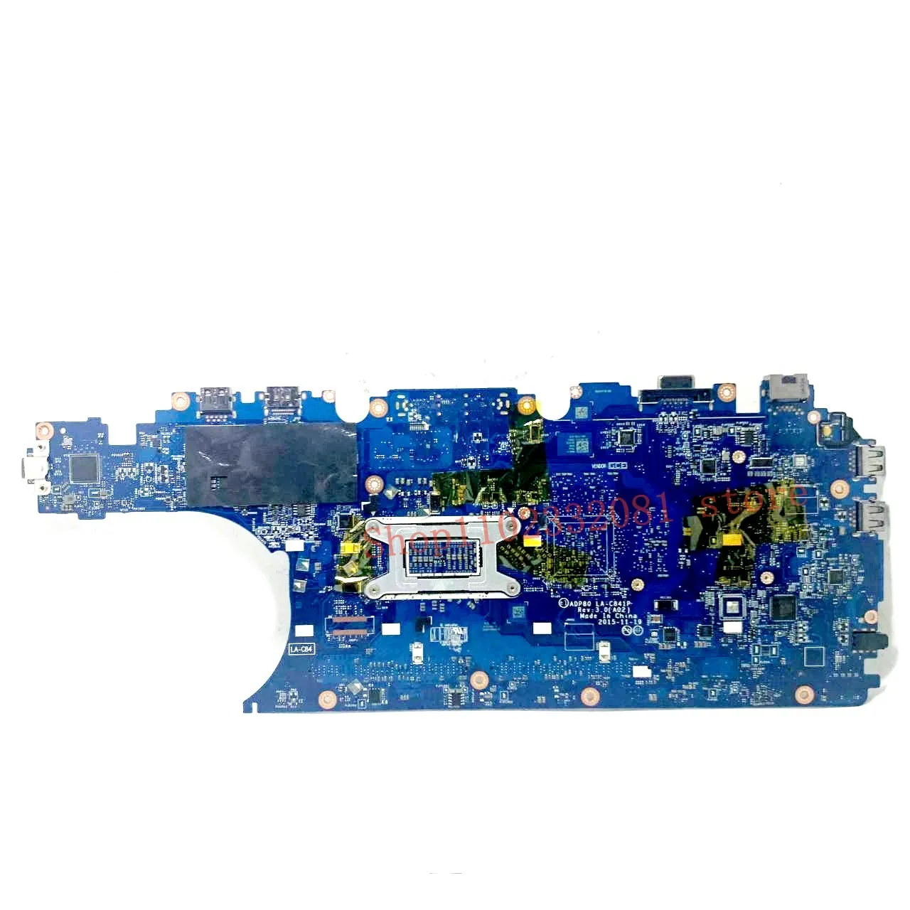 CN-0CC27G 0CC27G CC27G Mainboard untuk Dell 15 3510 Laptop Motherboard 216-0866020 LA-C841P dengan SR2FU i7-6820HQ CPU 100% diuji baik