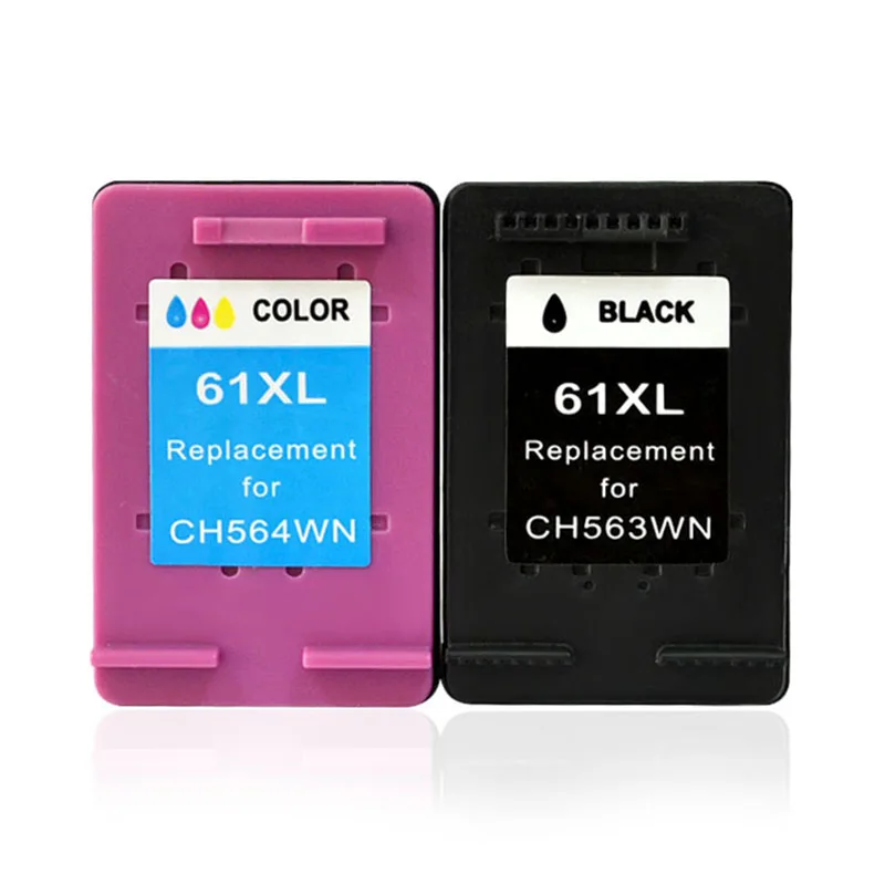Картридж чернильный совместимый с HP 61 XL CH563WN CH564W Deskjet 1056 1000 J110a 1010 1510 2050 J510a Printer 61XL