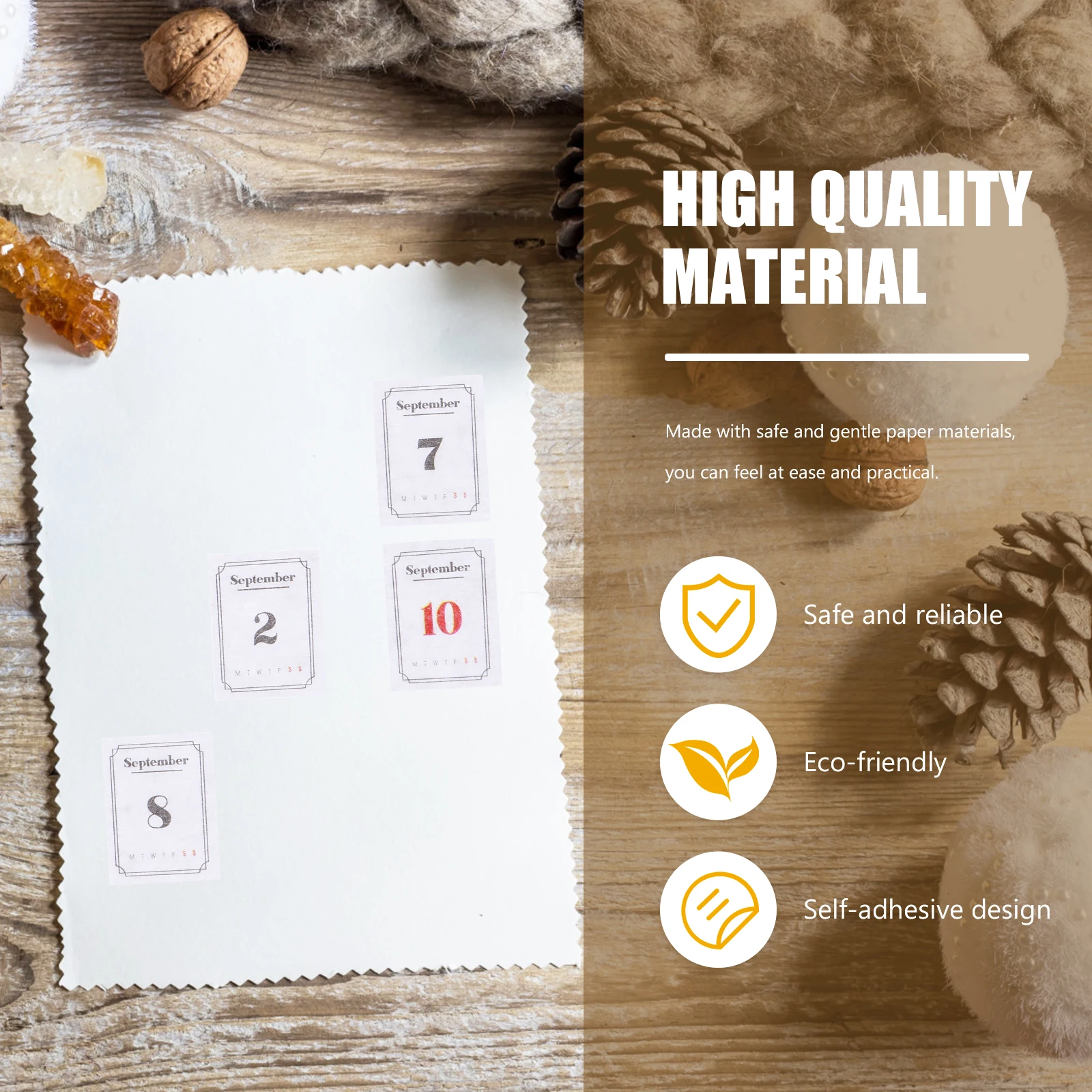 

3pcs Washi Tape Decorative Stickers Self Adhesive Calendar Daily Planners Monthly Tabs Index Notes Stationery Stickers Kids