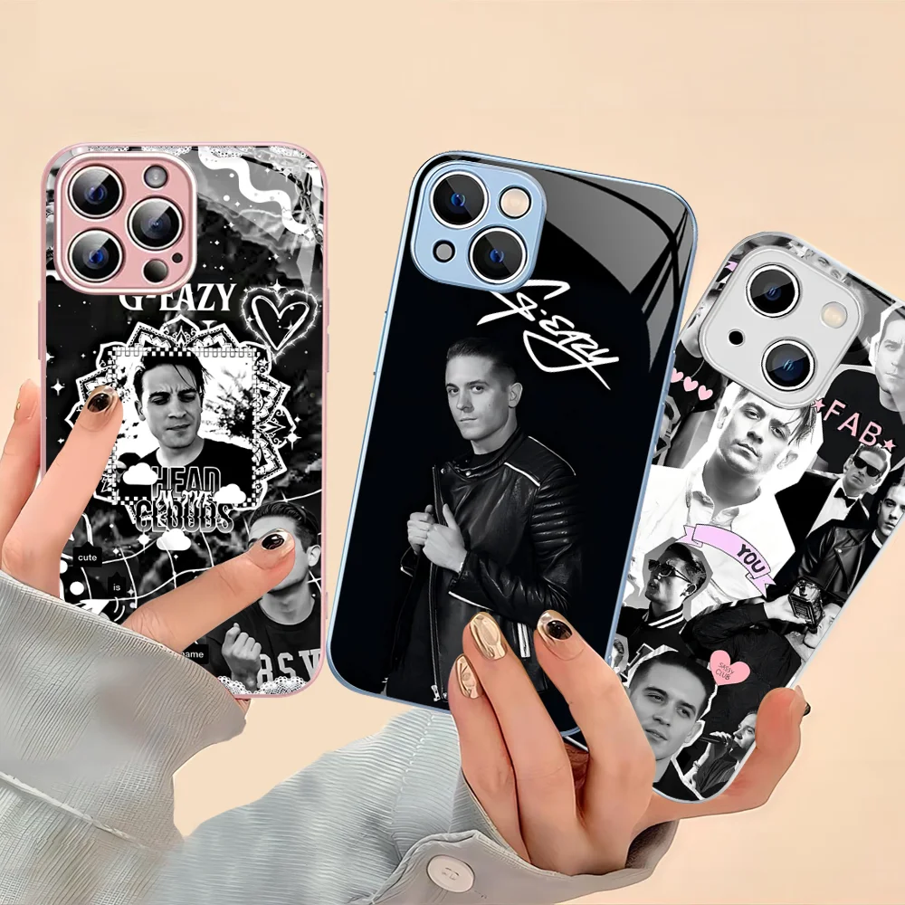 

G-Eazy Rapper Phone Case For iPhone 14 13 12 Mini 11 Pro XS Max X XR 14 Plus Tempered Glass Cover