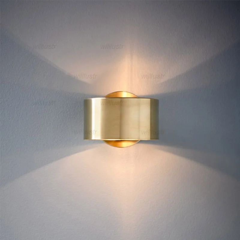 

Iron Sconce Metal Wall Light Luxury Gold Color Hotel Cafe Bar Bedside Aisle Porch Creative Art Deco Lighting