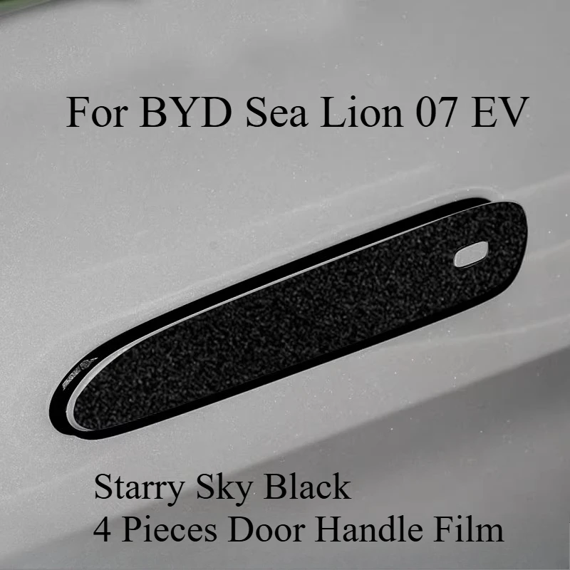 For BYD Sea Lion 07 EV Special Door Anti-collision Strip Door Handle Sticker Scratch-proof Car Supplies Modification Accessories