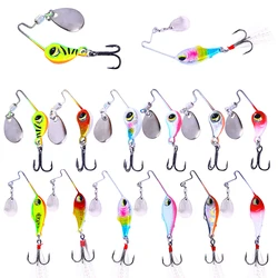 4g 8g 10g 15g 20g Fishing Lures Wobble Rotating Metal Vib Vibration Bait Fishing  Artificial Hard Baits Spinner Spoon Lure Pesca