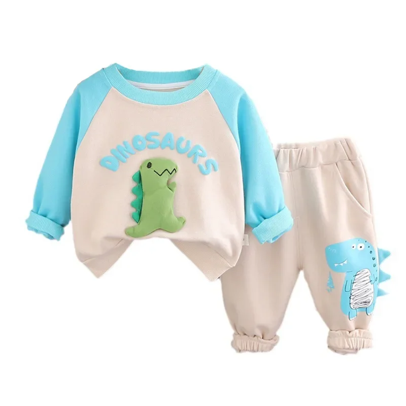 New Spring Autumn Baby Girl Clothes Suit Boys Clothing Children Fashion T-Shirt Pants 2Pcs/Sets Toddler Costume Kids Tracksuits