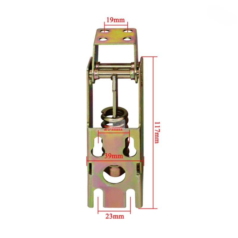 Freezer Hinges Door Movable Spring Hinge Refrigerator Accessories Upper Flap Freezer Hinge With Plastic Cover