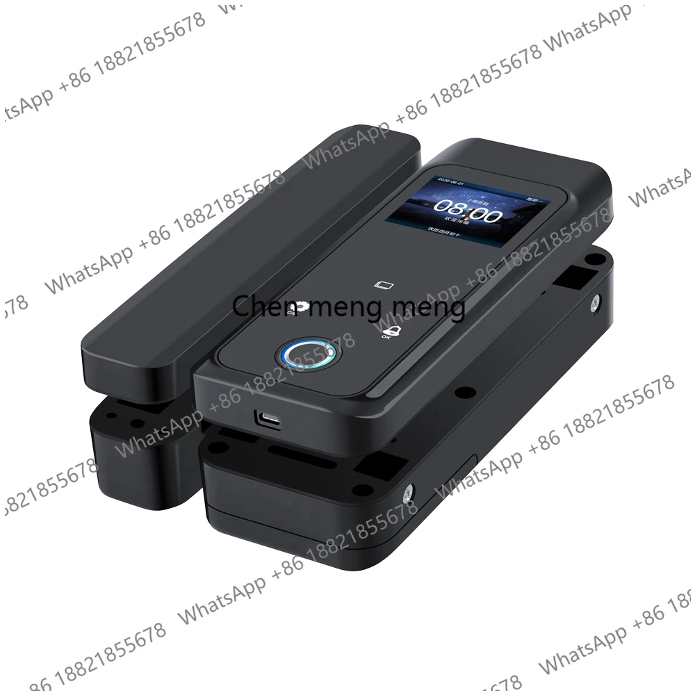 

Smart Door Lock: Fingerprint Electric Lock Digital with RFID, Biometric Security, Glass Password, and Card Access for 2000 Users