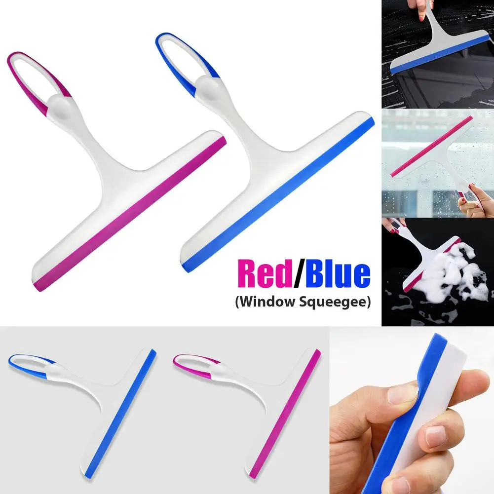 

Multi-purpose Silicon Squeegee For Window Shower Door Car Windshield Non-slip Glass Scraper Cleaner Household Cleaning Tool