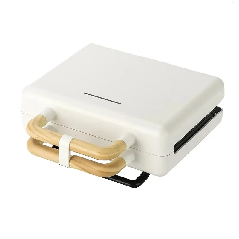 Electric 800 watt three-piece removable baking pan, non-stick pan, matte finish paint, household sandwich maker,