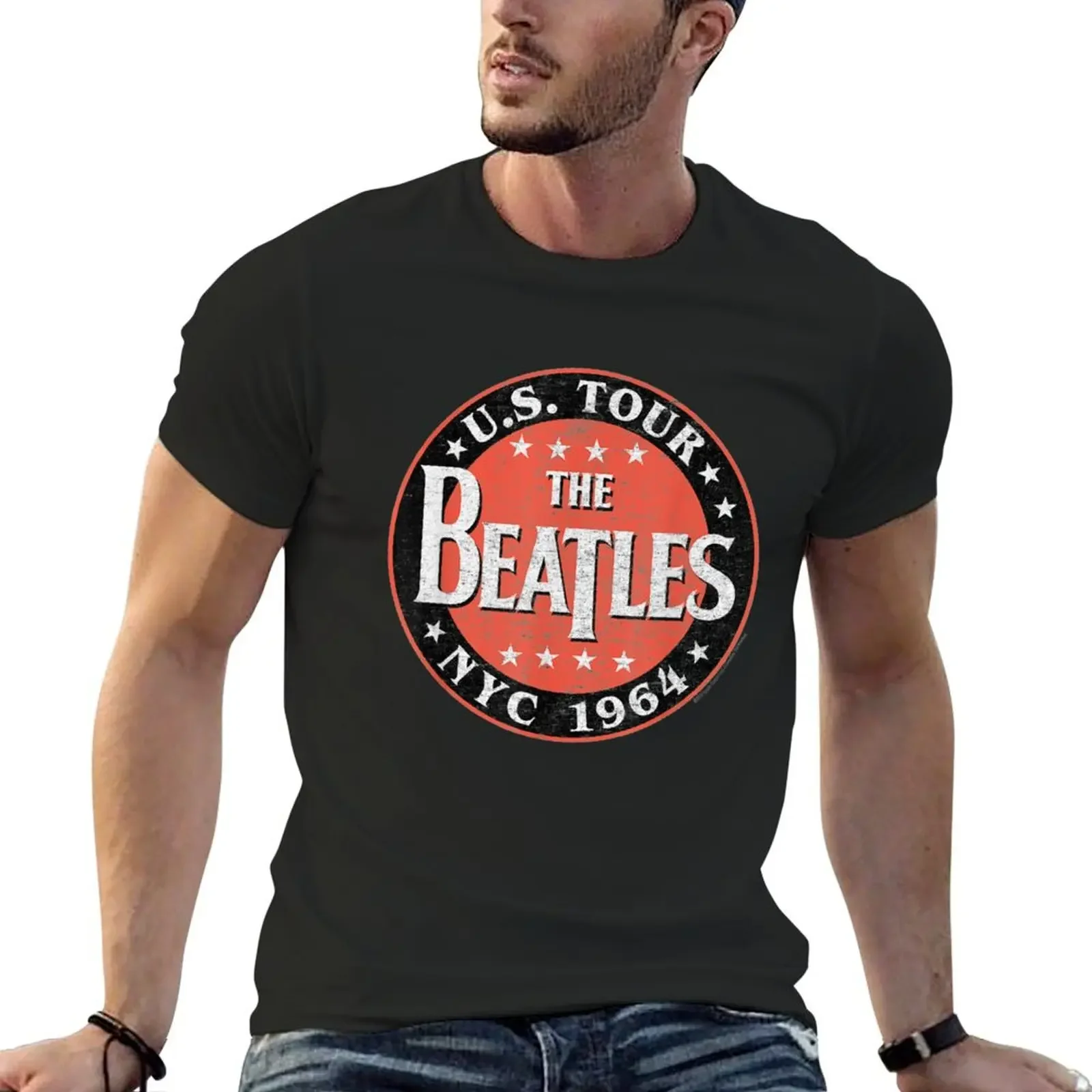 

The.Be4tles US Tour NYC 1964 T-Shirt anime figures anime tshirt vintage anime shirt t shirts for men graphic