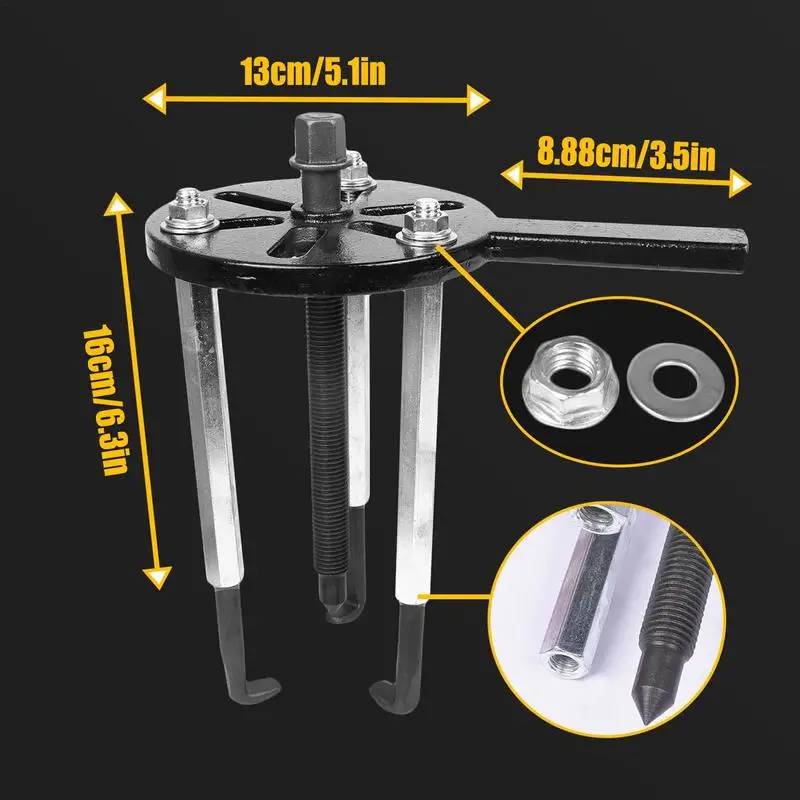 Inner Bearing Puller Professional 21 In 1 Bearing Disassembly Puller Multi-function Gear & Bearing Removal Tool Fits More