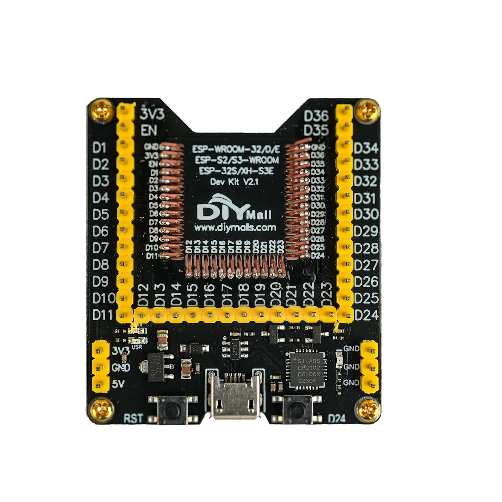 Imagem -03 - Programação Módulo Test Board Burning Fixture System Development Board sem Módulo Esp32