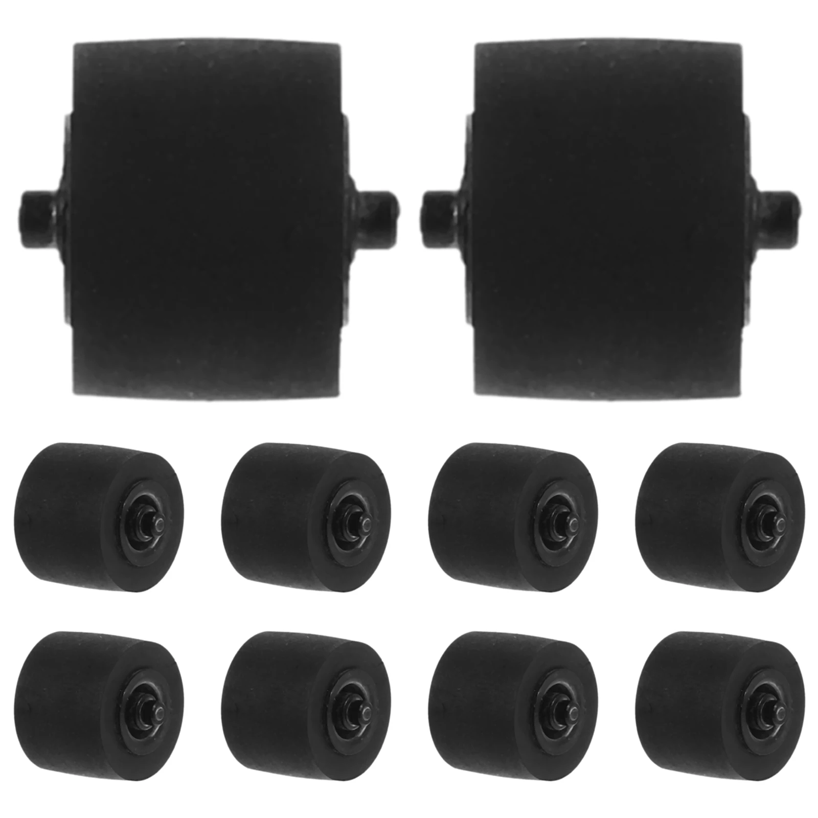 

12pcs Cassette Recorder Pinch Roller Replacement Wheel Parts Accessories 8 5x6 5x8 8x1 5 Rubber Plastic Durable Various Devices