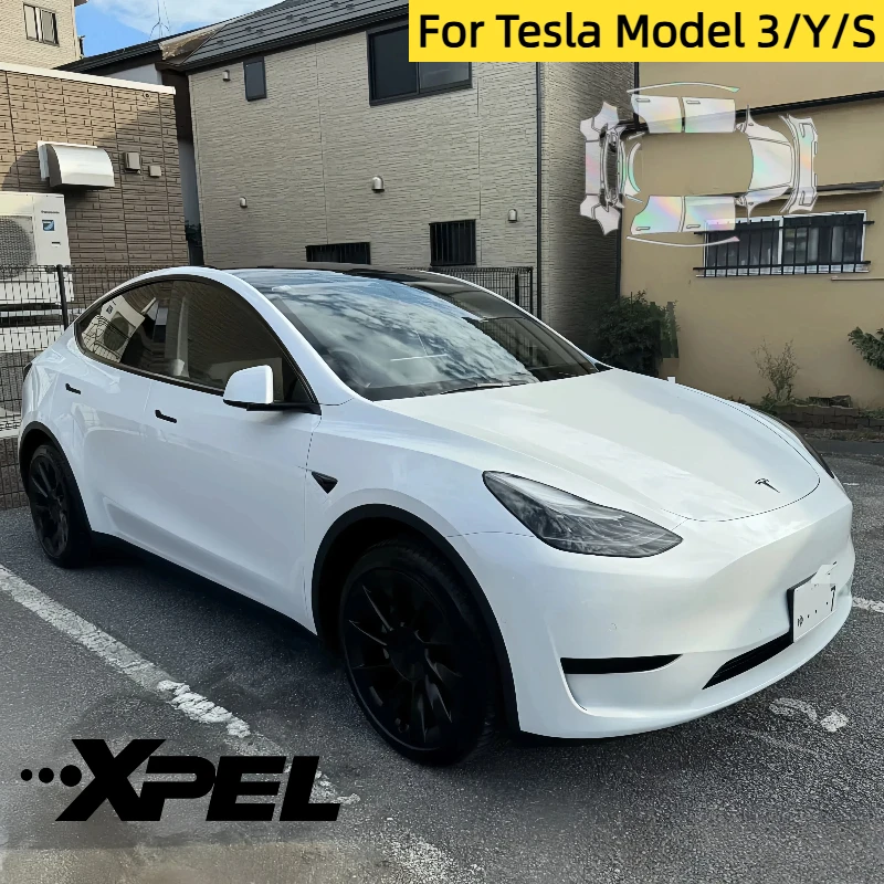 

XPEL PPF Tesla Защитная пленка для модели 3/Y/S Материал ТПУ Противообрастающий и коррозионный Полная защита