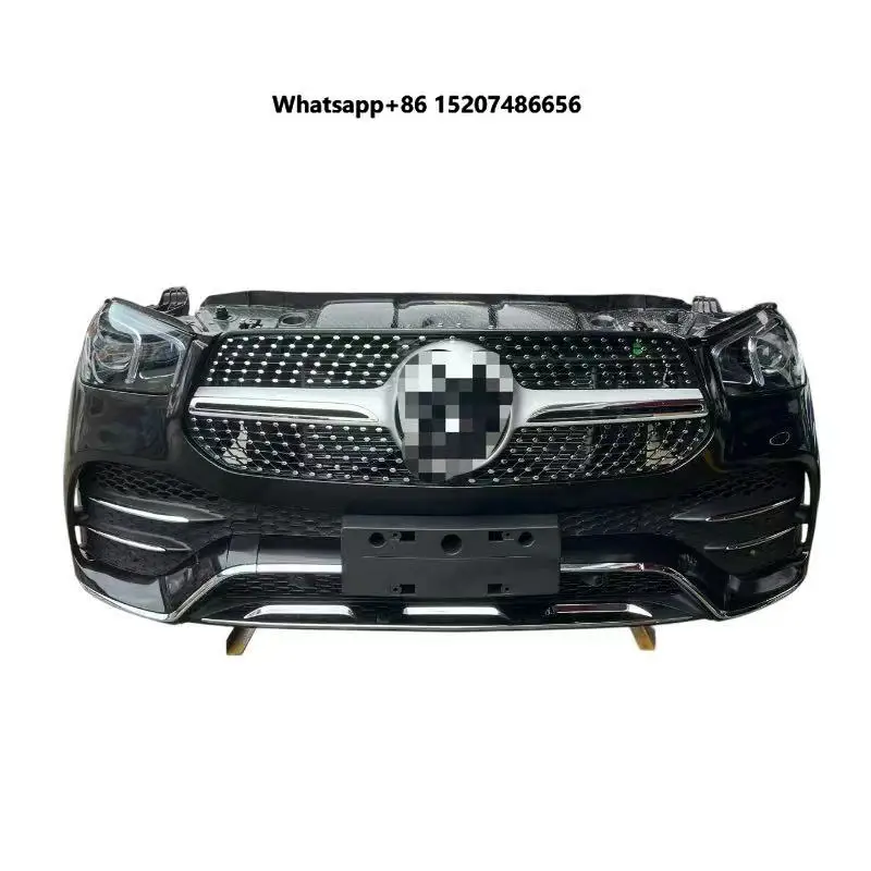 

Remanufactured W167 GLE350/GLE400/GLE450 Front Mouth Bumper Assembly-Bolt-On Universal Fitment