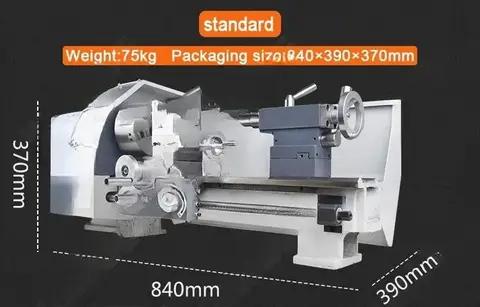 Hög noggrannhet 800 mm 210 dubbelchuck mini manuell metallsvarv biljardkö reparationssvarv med 900 w borstlös motor 10 best sales maskin för reparation av bilköer - №6