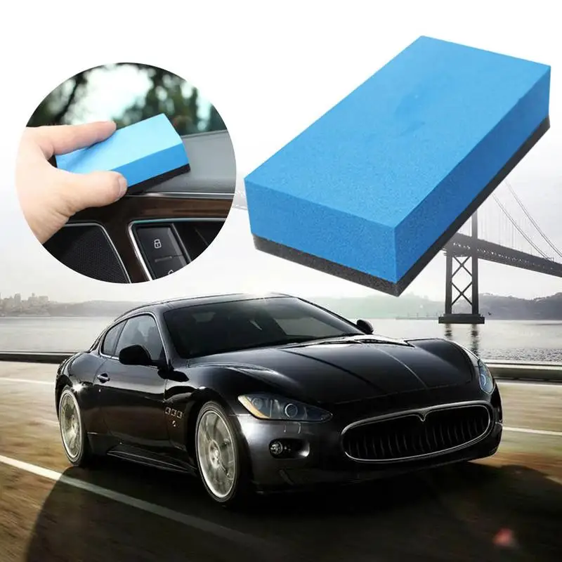 

Car Ceramic Coating Sponge Wax Coat Applicator Pads Sponges Car Maintenance Polishing Sponge Applicator Pads Detailing for Cars