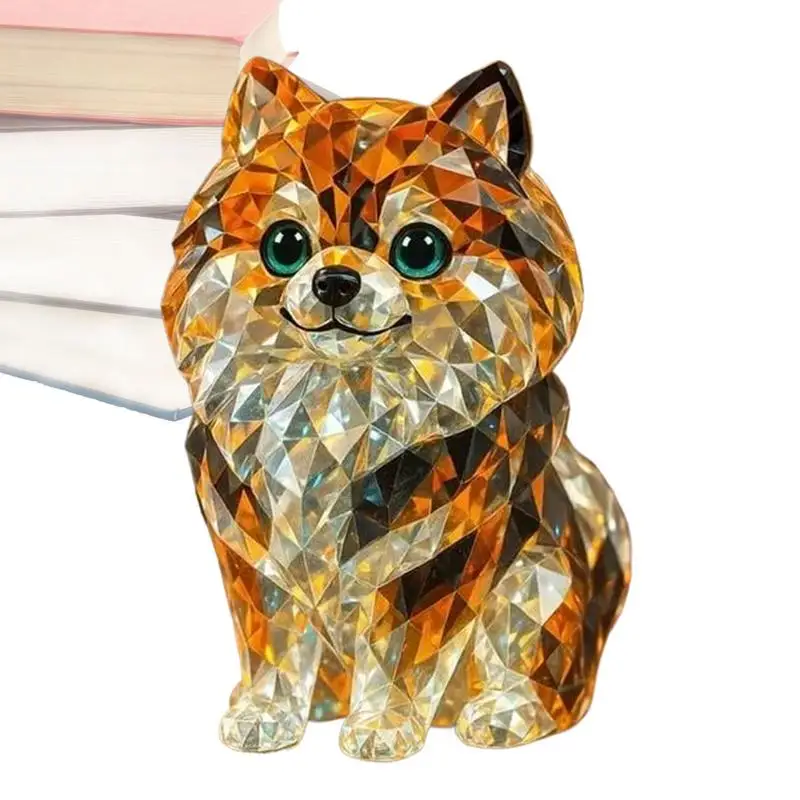 

Crystal Animals Animal Styles Collectible Figurines Compact Cute Sculpture Realistic Collectibles Decoration For Room Offices