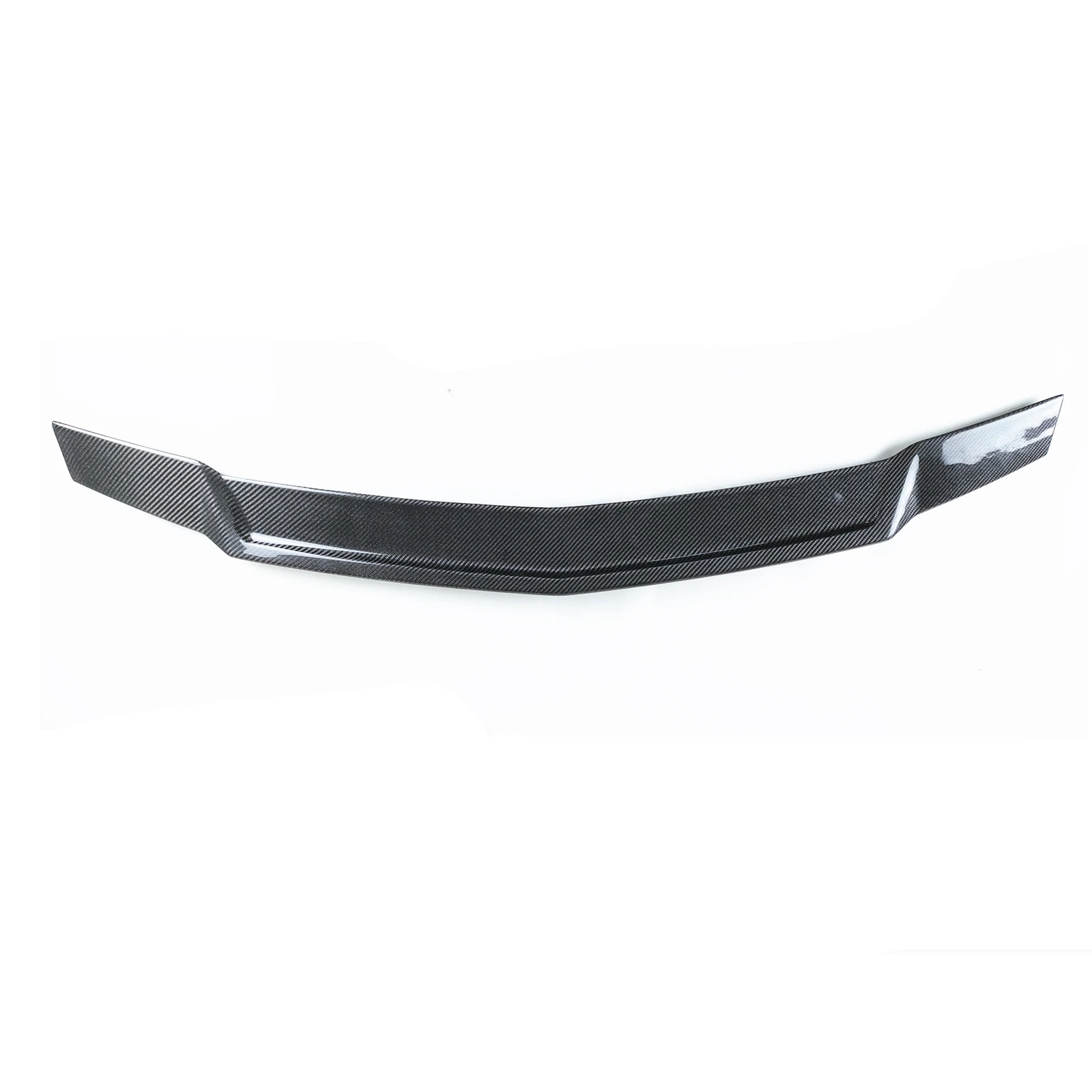 For Mercedes Benz W211 E-Class 2003-2009 Rear Trunk Lid Spoiler Wing 4 Door E320 E350 E500 Carbon Fiber Car Trim Splitter Lip