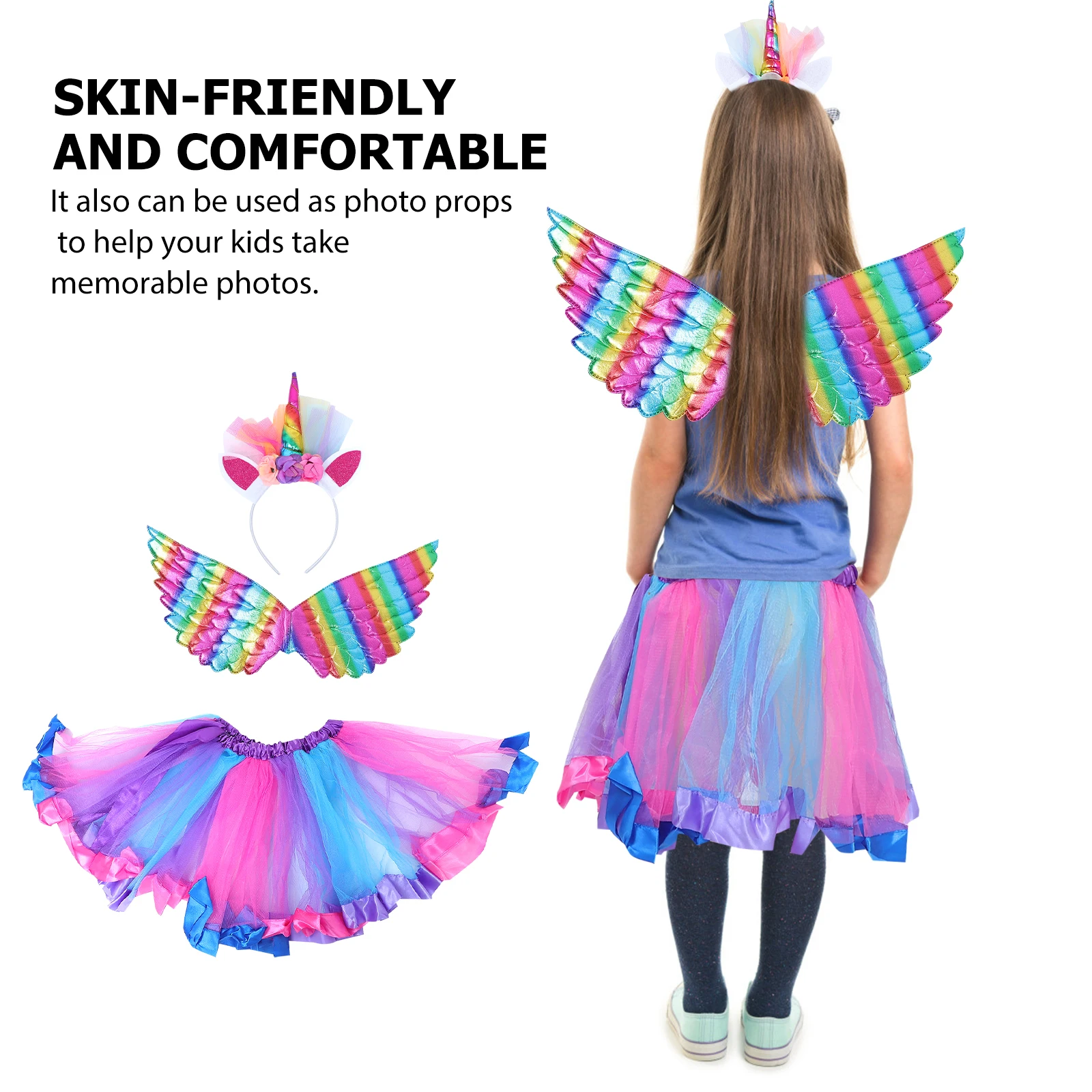 

Unicorn Headband Kinder Kindergeburtstag Deko Stirnband Polyester Basteln Baby Girl