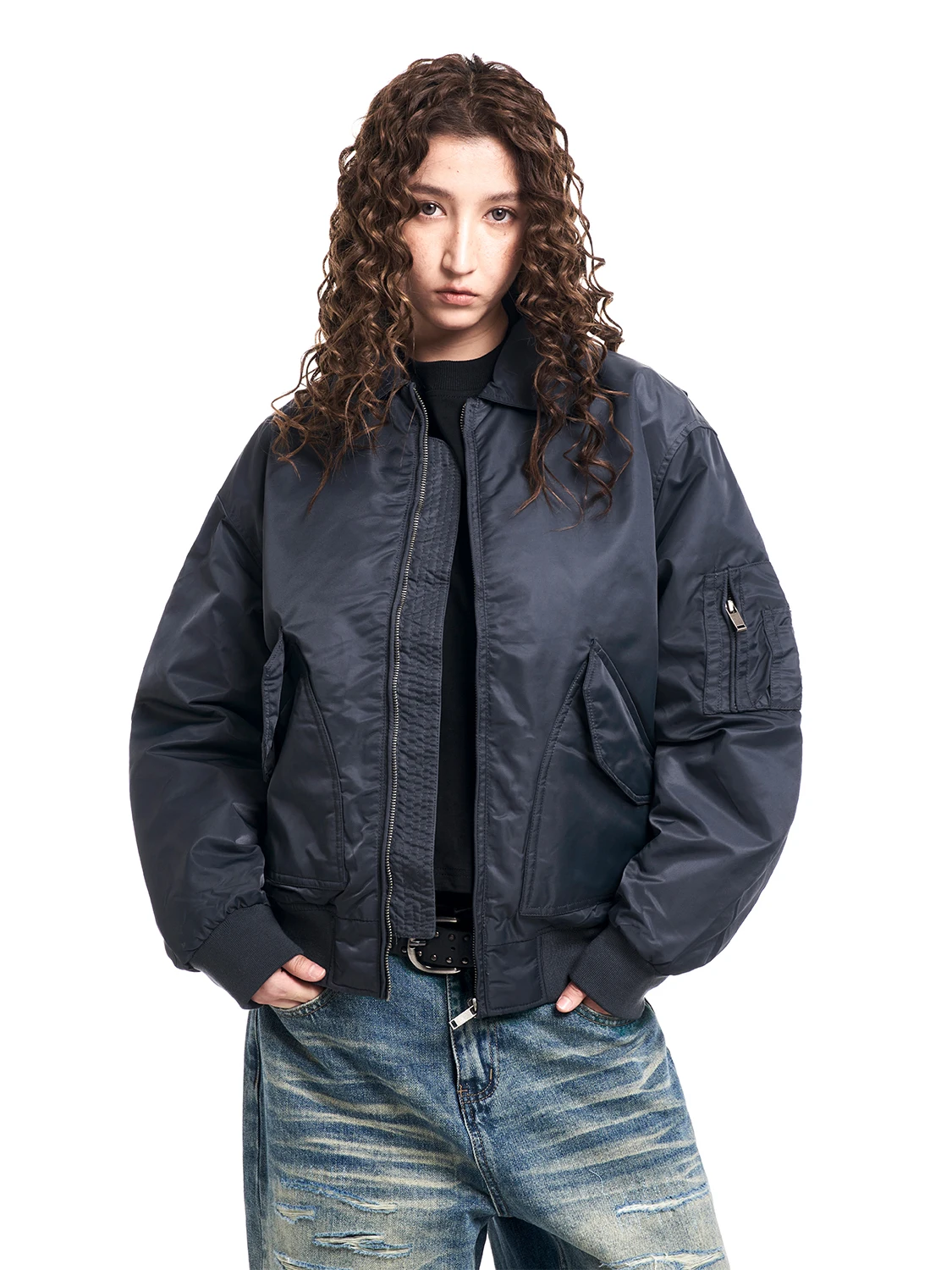 

Мужская утепленная куртка-пилот MT99 American Style из хлопка с воротником-стойкой, теплая осенне-зимняя верхняя одежда в городском стиле