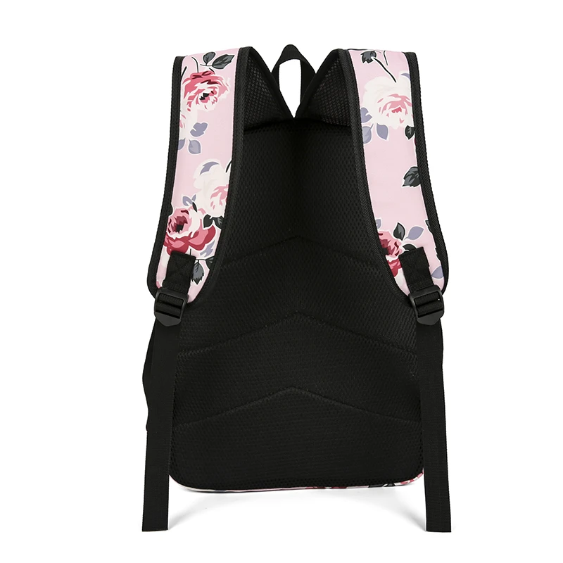 3 Piece Fashion Cute Student School Bag, With lunch Box Bag,Lightweight Large Capacity Zipper Backpack Woman and Man, Unisex
