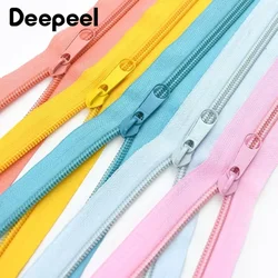3/5/10Meters 3# 5# Nylon Zipper with Zips Pull Sliders for Bags Garment Decor Zippers Closure Repair Kit DIY Sewing Accessories
