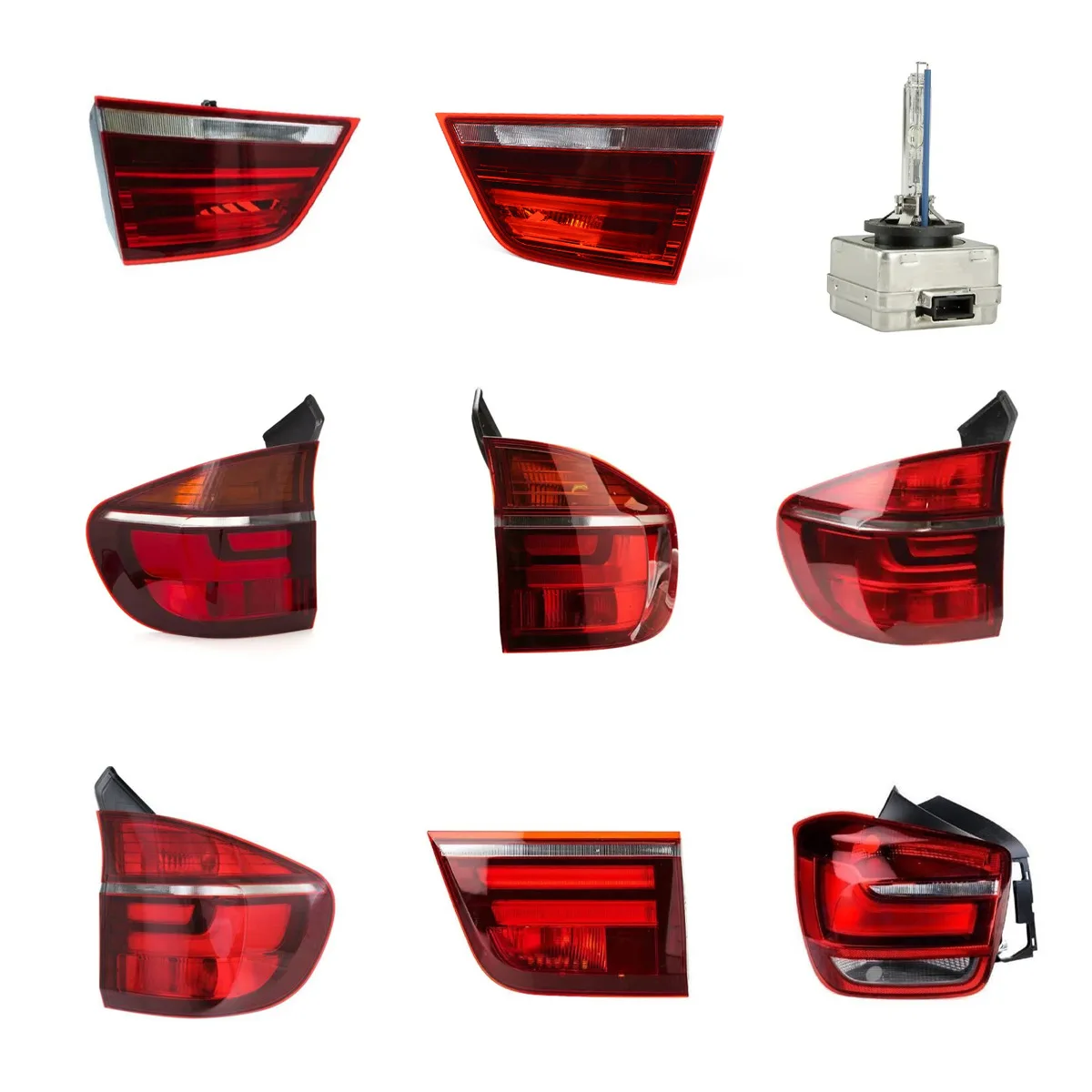 Factory Stock High Quality Rear Left Inner Tail Light Assembly For BMW X3 F25 2011-2017 OE 63217217313