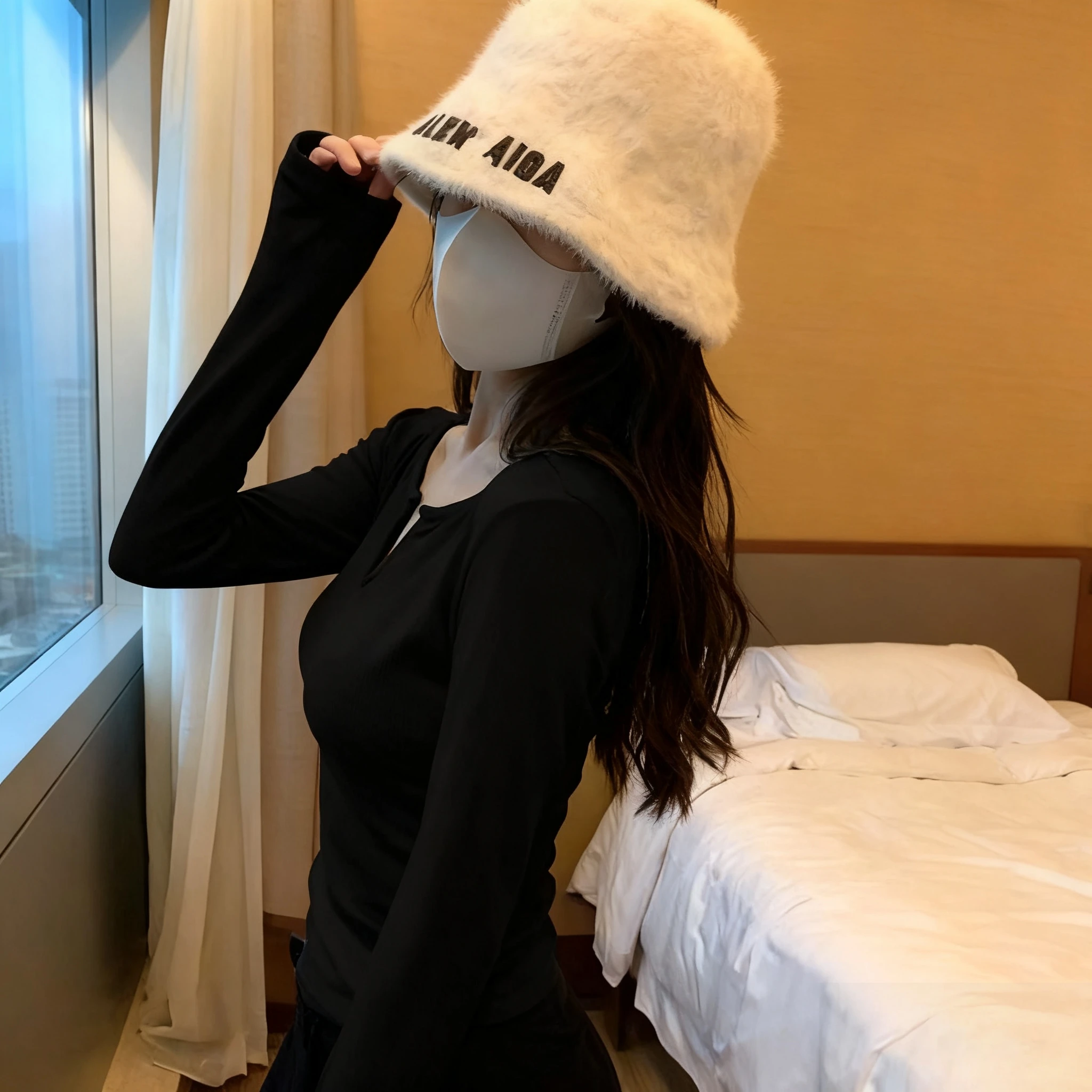 เสื้อยืดแขนยาวสำหรับเด็กผู้หญิง วัยรุ่น ผู้หญิง ฤดูร้อน ผ้าฝ้าย ตัดต่อช่วงไหล่ สไตล์วันหยุด ลำลอง ทันสมัย สาวรุ่นใหม่ ระบายอากาศได้ดี น้ำหนักเบา สไตล์สาวออฟฟิศ