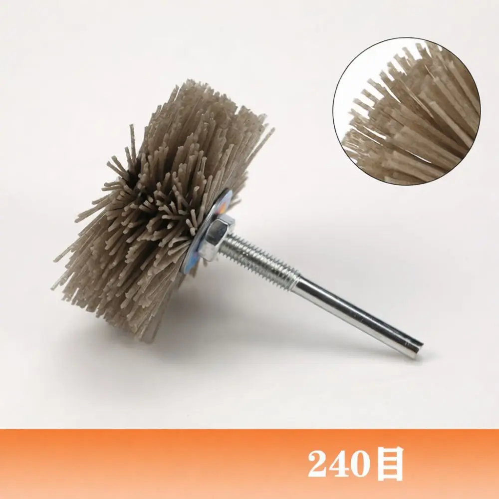 Abrasive Nylon Grinding Wheel For For Yongpin Woodworking Mahogany Relief Carving Polishing Tools Smooth Surface Brush
