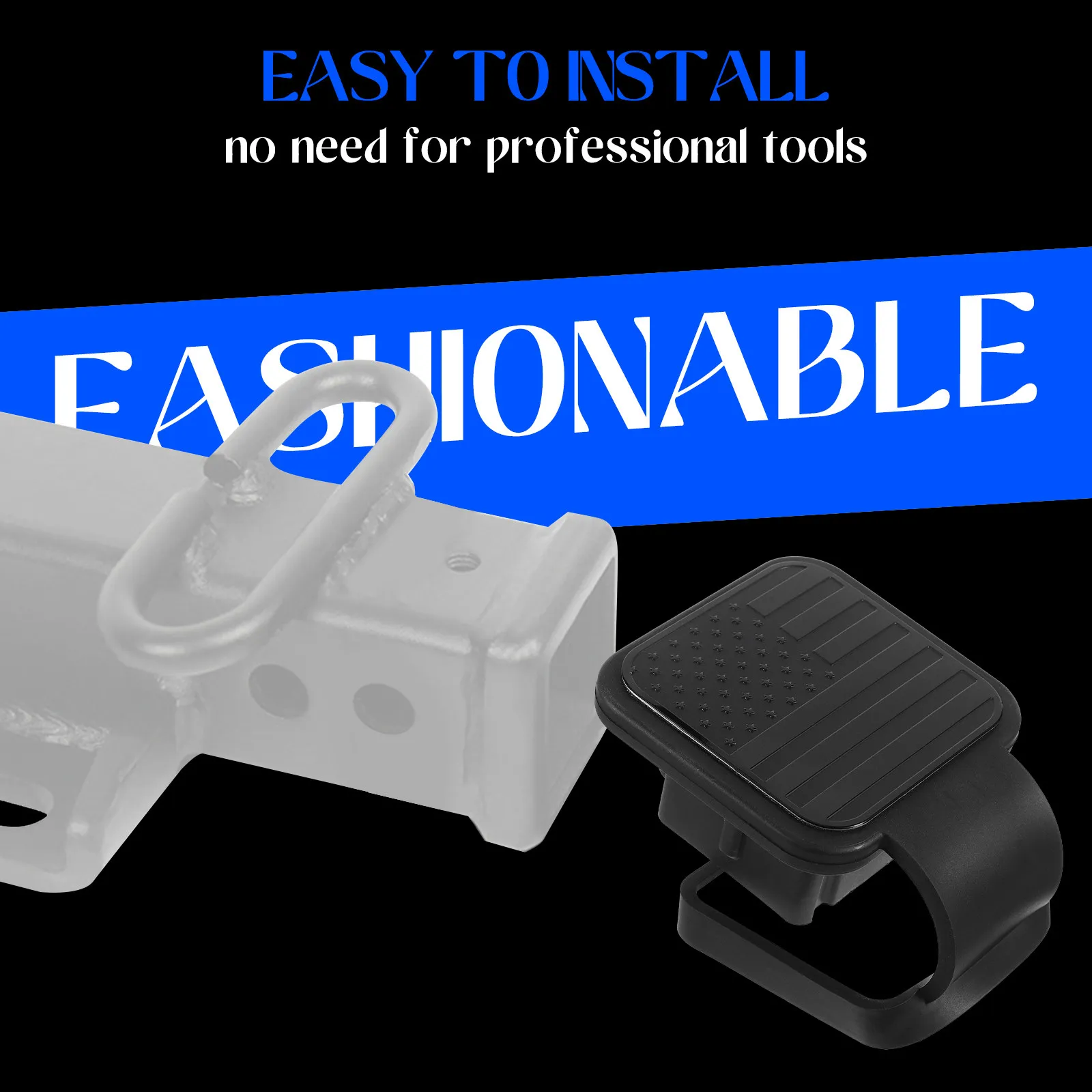 Trailer Hitch Cover Tpu Trailer Hitch Attachment Device Cover Rust Proof Tow Protector Cap Dirt Proof Receiver Tube Plug Car