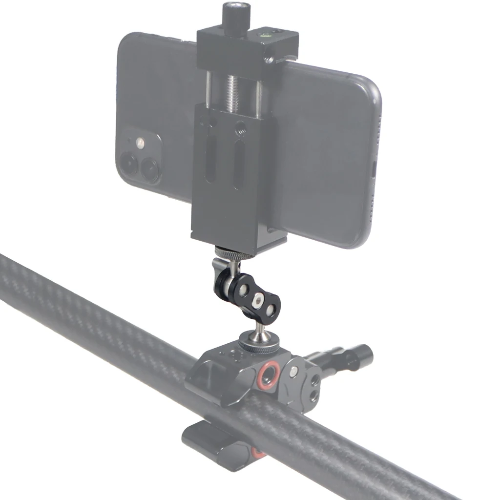Dual Ball Head Magic Arm Swivel Mount Adapter mit 1/4'' Schraube für DJI OSMO360 für DSLR Kamera Video Monitor Licht Mikrofon Halterung – Detail 22