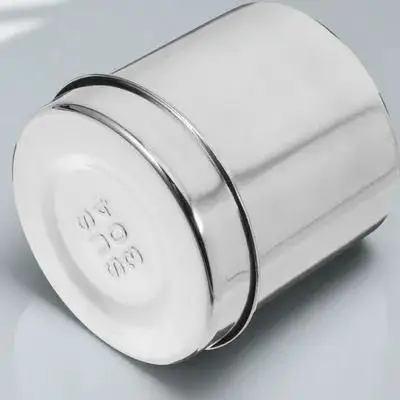 

Stainless Steel Ointment Waterproof Sterilization Container For Cotton Balls Gauze Dressing Storage Gauze Jar Stainless
