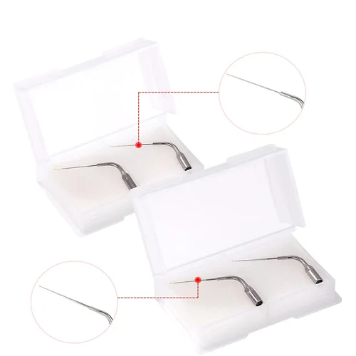 Imagen 2 del producto 2 unids/caja BAISTRA puntas dentales aptas para Dental Endo Ultra activador Endo irrigador hilo de odontología/tipo recto