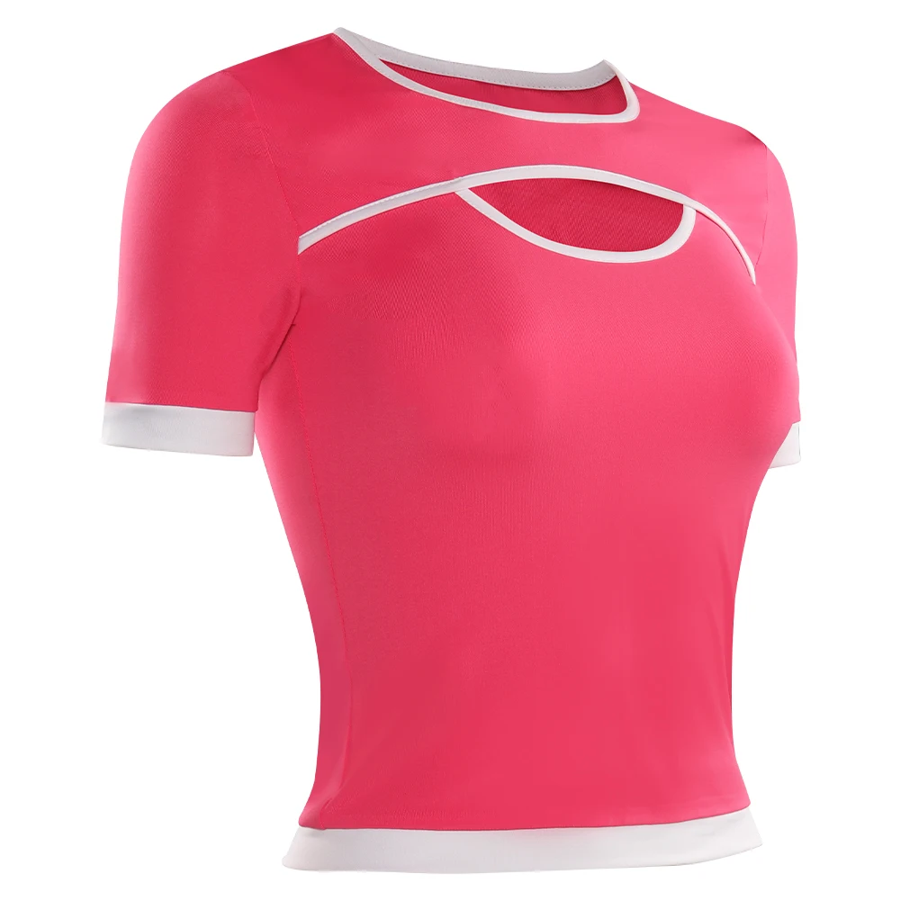 نامي قطعة عمل حية زي تنكري للنساء ، تي شيرتات جورب ، زي لعب أدوار للبالغين ، خيال فتاة ، هالوين ، بدلة كرنفال