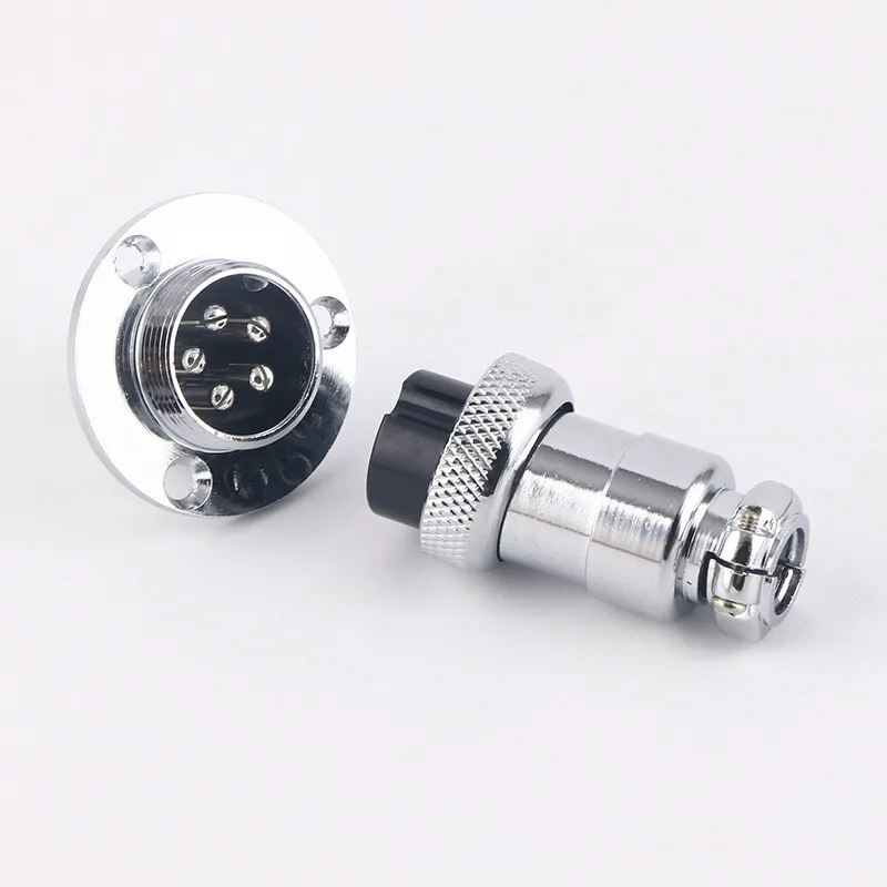 GX20 Connecotor flange mounting  plug male and female 2Pin 3pin 4pin 5pin 6pin 7/8/910/11/12/14/ 15pin connectors