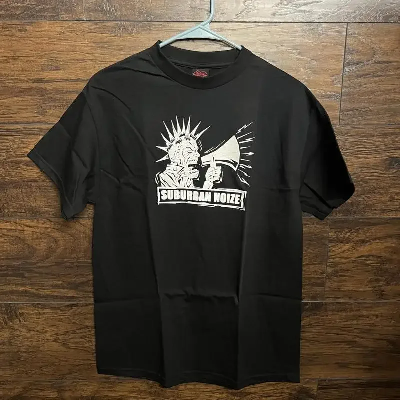 Vtg Suburban Noize Records Band T Shirt Megaphone M