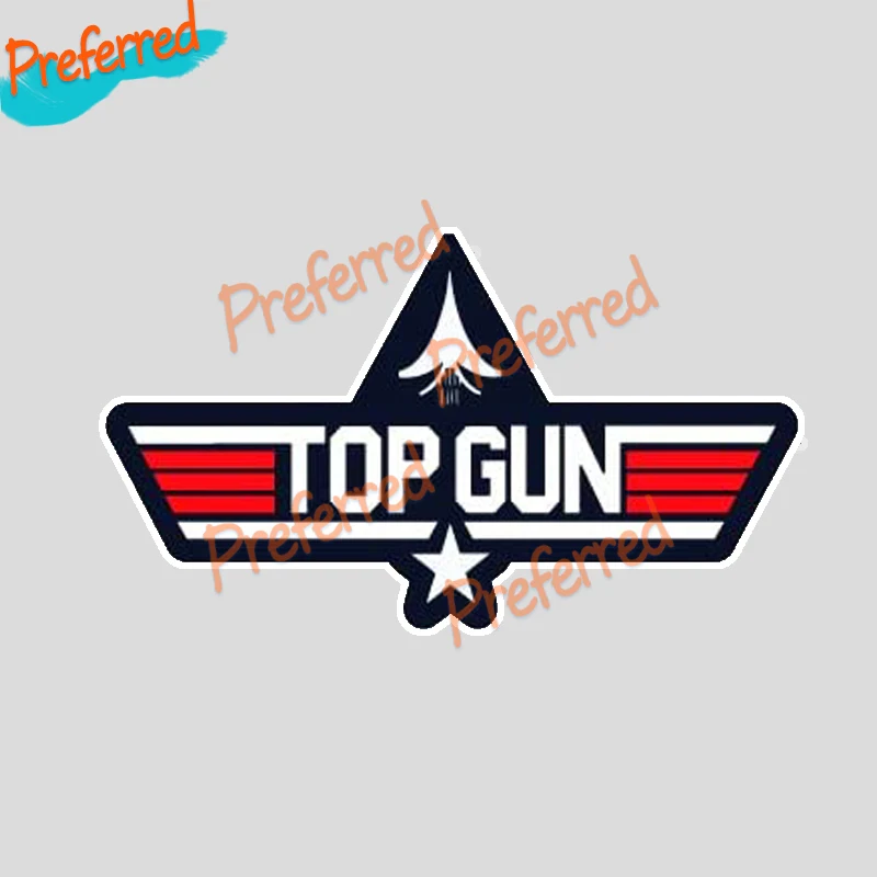 Maverick Top Gun UV LAMINATED STICKERDigital Print Stickers Decal Motocross Racing Laptop Helmet Trunk Wall Vinyl Die-Cut