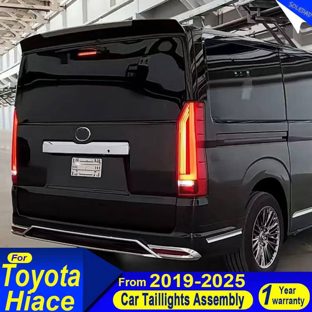 

Car taillight For Toyota Hiace 2019 2020 2021 2022 2023 2024 2025 Running Brake Reverse Turn Signal Tail Light Car Accessories