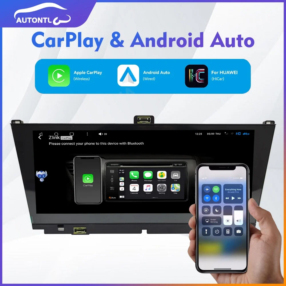 New Design Car Android 13  Auto Radio Stereo Head Unit Multimedia Carplay Player GPS Navigation For Bentley Bentayga 2016-2019