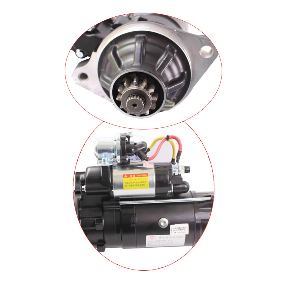 Starter Motor QDJ2095-2/X  12teeth 24V 7.5kw with Xichai Engine for Forklift