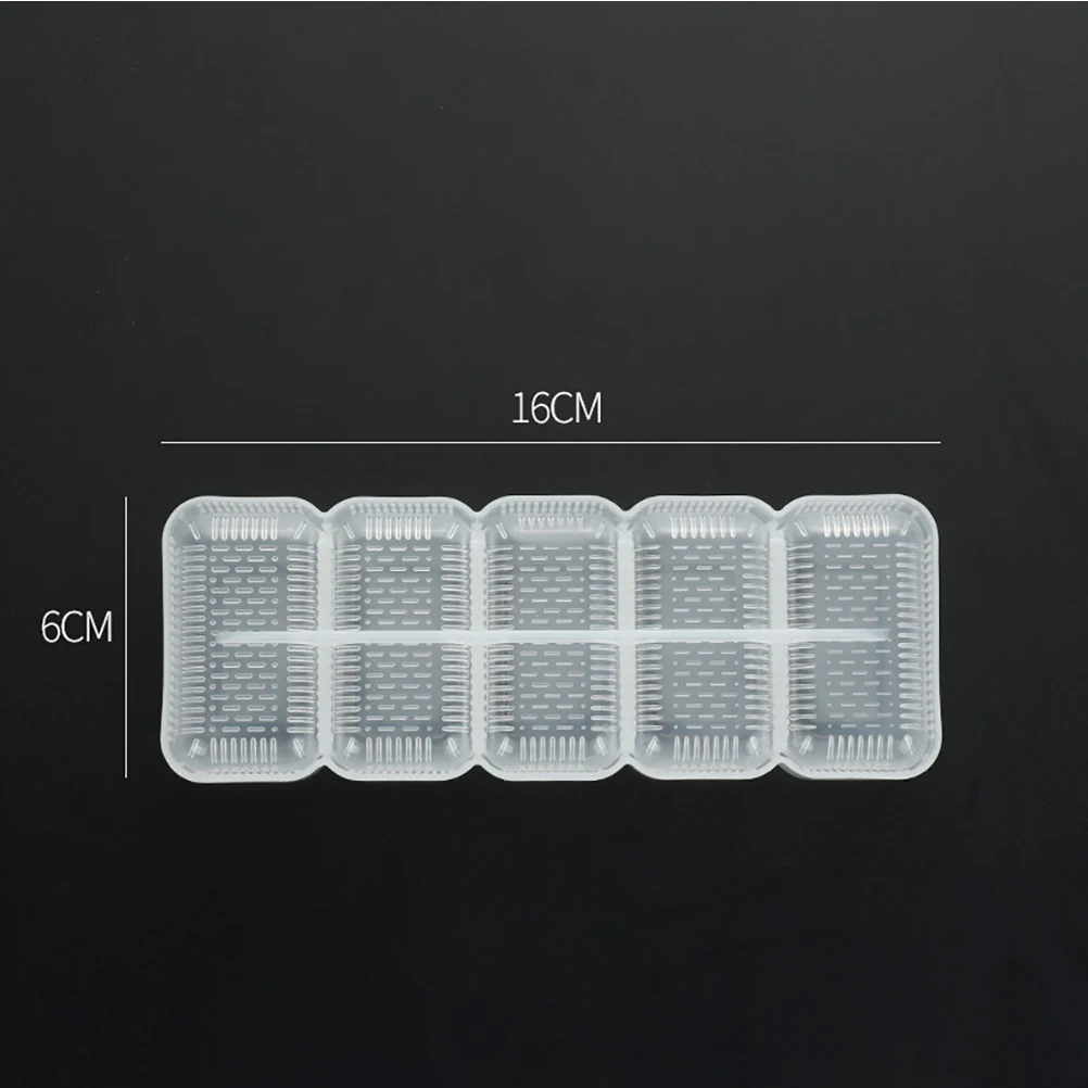 

4pcs Sushi Mold Rice Roll Mould Making Tool Kit Rectangle DIY PP Supplies Beginner Child Safe Environmental Protection