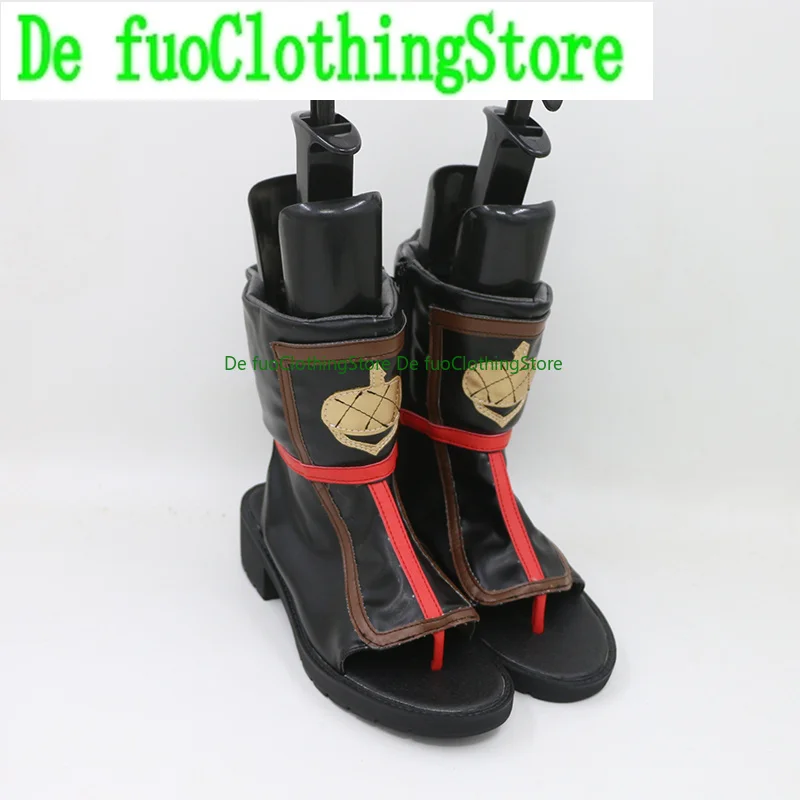 DefuoClothing Store Genshin Impact Sayu Botas Cosplay Halloween Jogo de Natal Anime Personagem Adereços de Festa