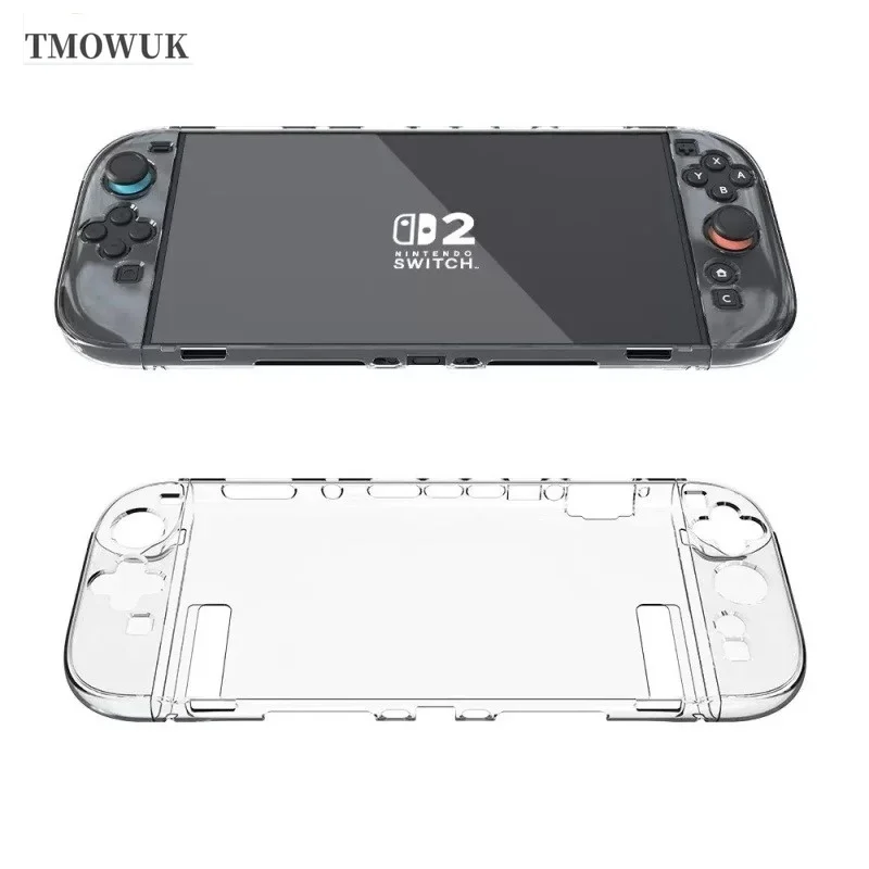 

For Nintendo Switch2 Transparent Crystal Box All - Encompassing Guard Case.