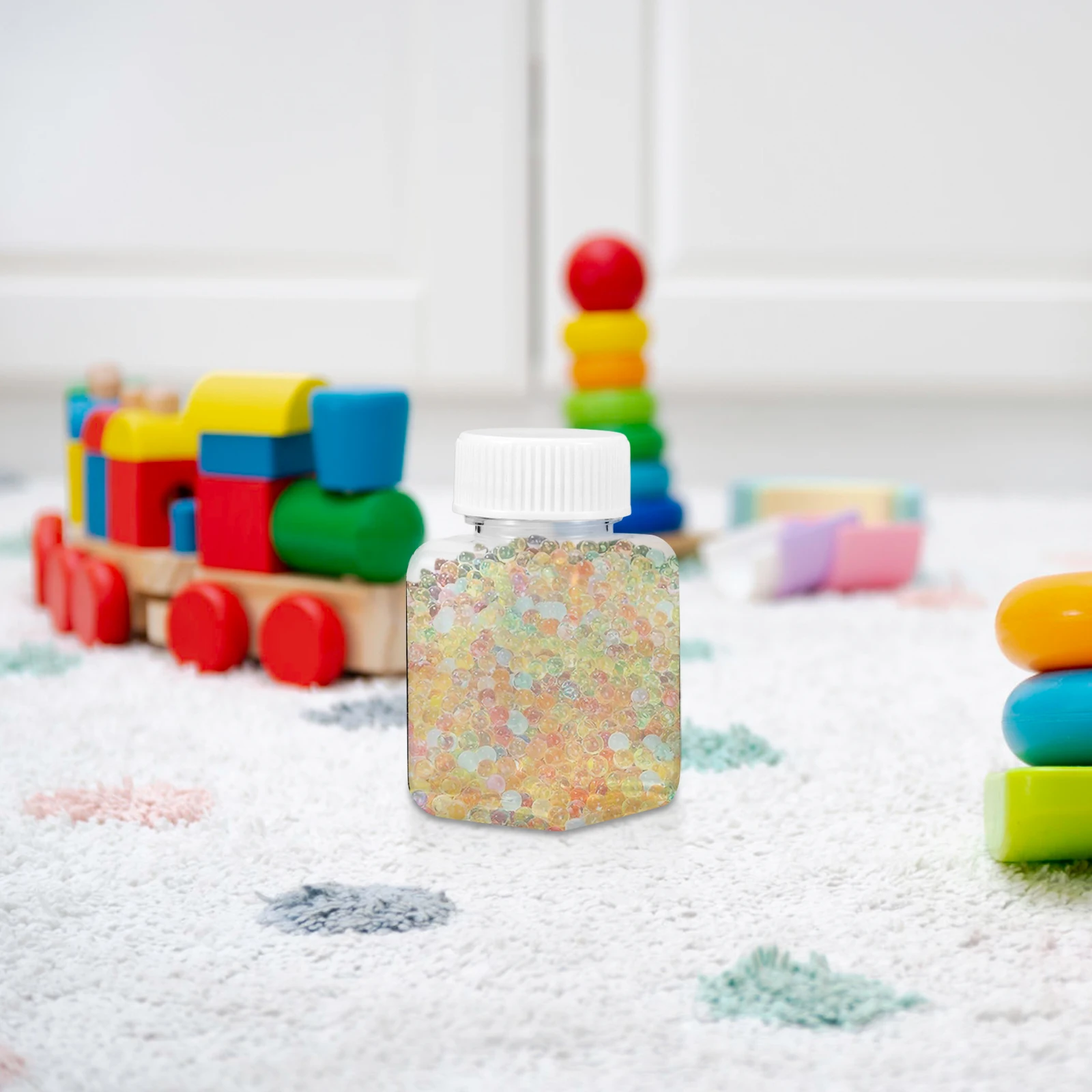 

10 Pcs Storage Bottles Plastic Subpackage Containers Airtight Tiny Bead Bottle Toy Gun Refill Vials