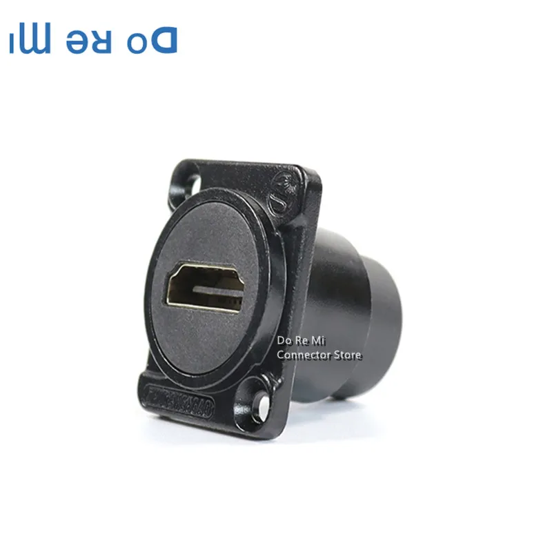 1 قطعة type-D الصوت والفيديو HDMI2.0 عالية السرعة المزدوج تمرير وحدة 86 لوحة بعقب تحويل المقبس HDMI-متوافق