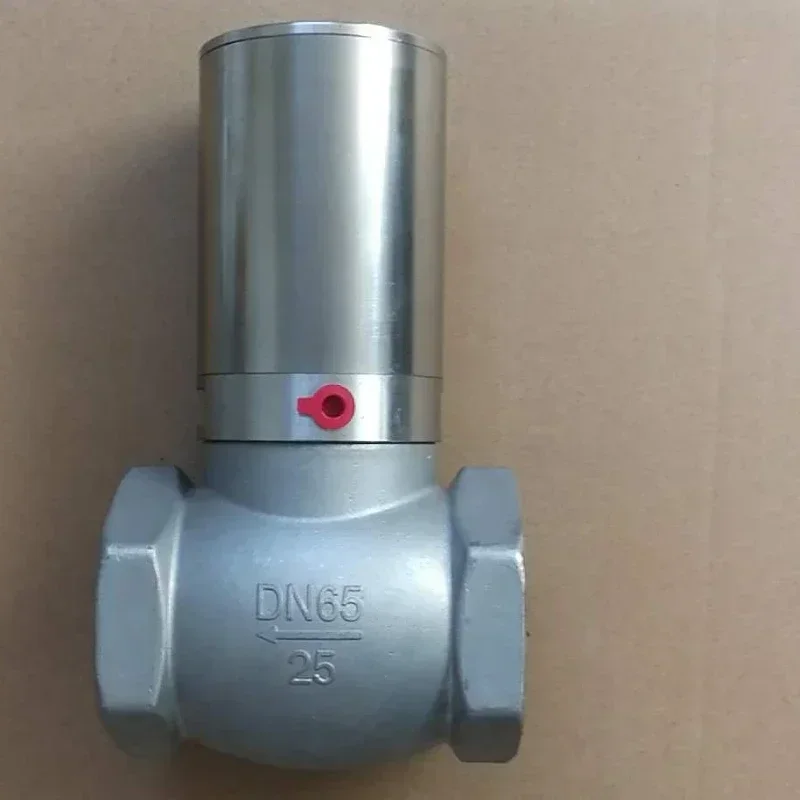 

Hot SalesStainless Steel Integral Pneumatic Valve T Type Internally Piloted Valve Stainless Steel Internal Thread Pneumatic