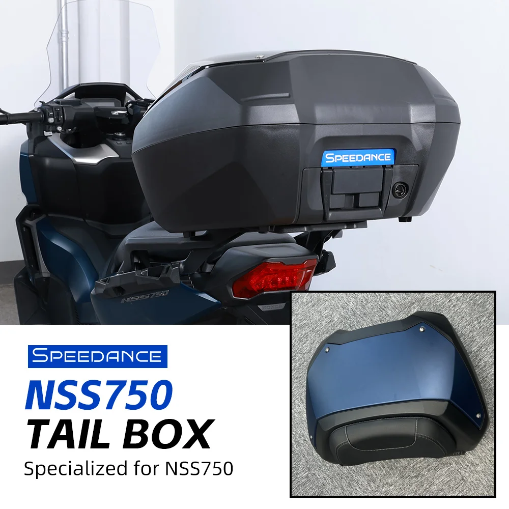 Speedance NSS750 Exclusive rear trunk, quick detach & drill-free mounting, for daily commute and moto touring